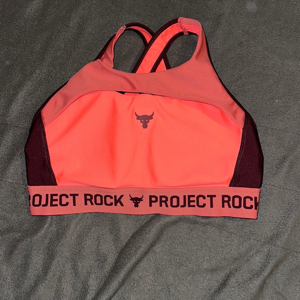 Under Armour Project Rock sports bra